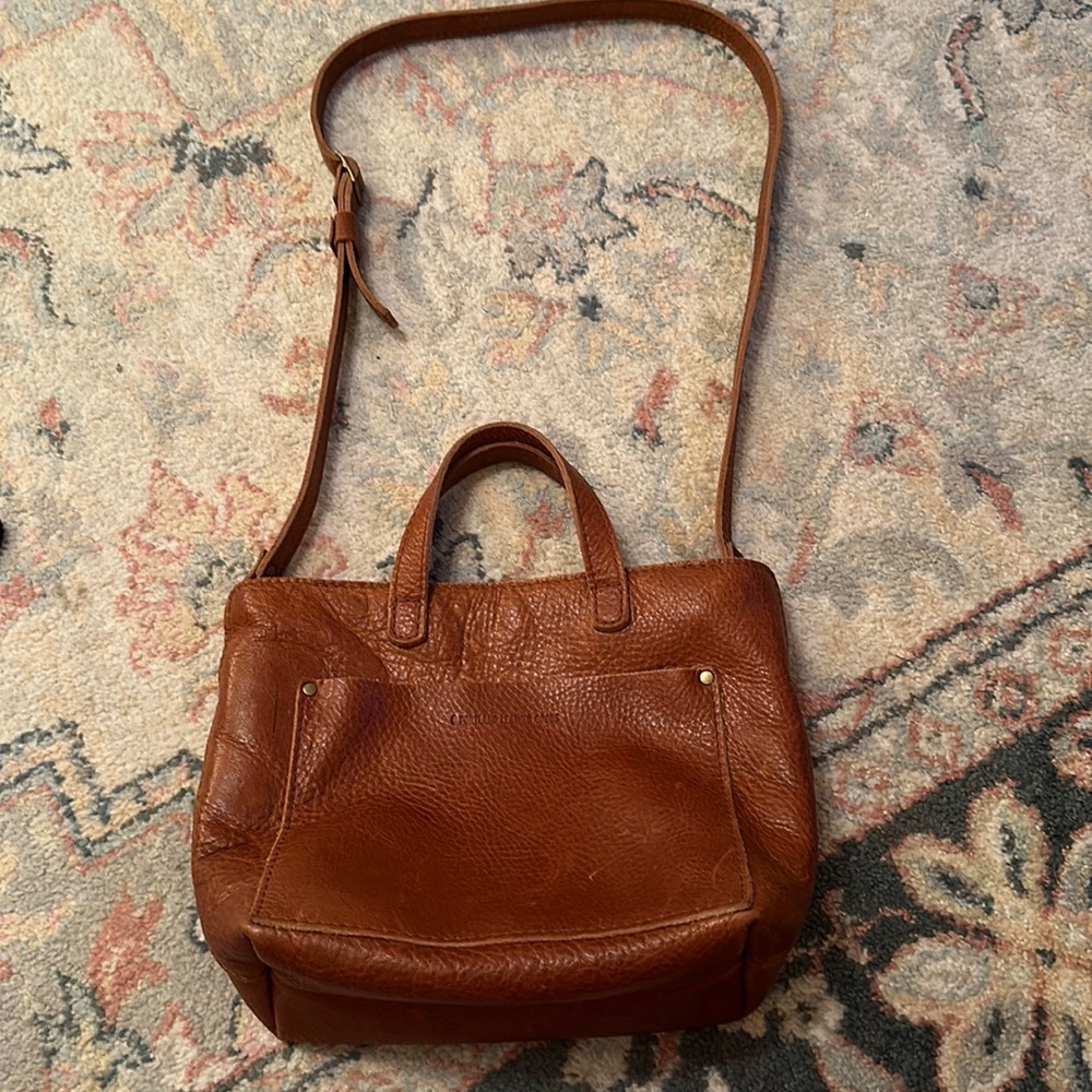 Portland Leather Goods bag in Nutmeg